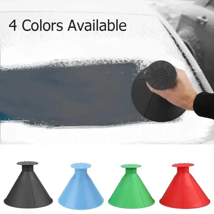 Auto Ice Scrape Funnel Car Window Glass Cleaning Tool Windshield Snow Remove Shovel Cleaning Brush Home Windows Glass Clean Amag