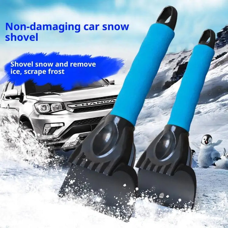 Versatile Ice Scraper for Cars, Windshield and Door Snow Removal, Frost Clearing Tool for Winter, Auto Cleaning Accessories