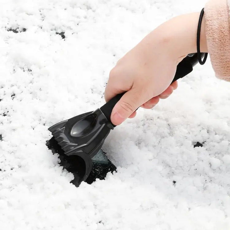 Versatile Ice Scraper for Cars, Windshield and Door Snow Removal, Frost Clearing Tool for Winter, Auto Cleaning Accessories