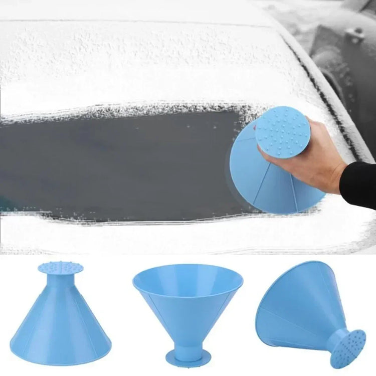 Auto Ice Scrape Funnel Car Window Glass Cleaning Tool Windshield Snow Remove Shovel Cleaning Brush Home Windows Glass Clean Amag
