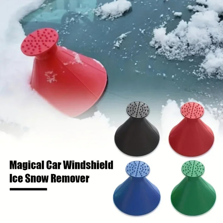Auto Ice Scrape Funnel Car Window Glass Cleaning Tool Windshield Snow Remove Shovel Cleaning Brush Home Windows Glass Clean Amag