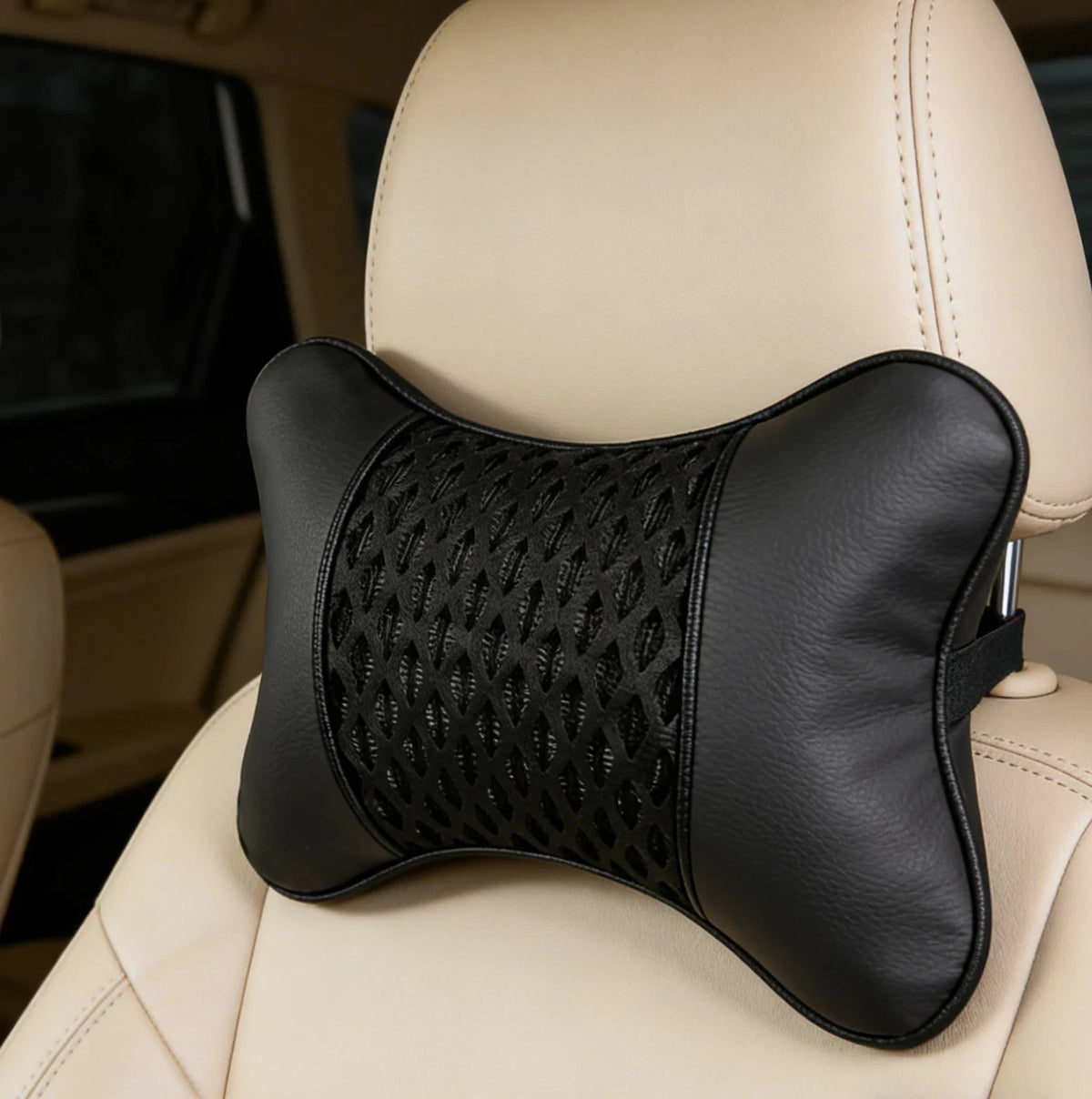 2 PCS Car Head Neck Rest Support Cushion Headrest Pillow Seat Pad Comfort UK