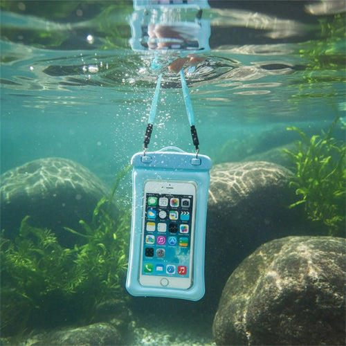 2 Pack Universal Waterproof Phone Pouch Underwater Dry Bag Mobile Phone Case