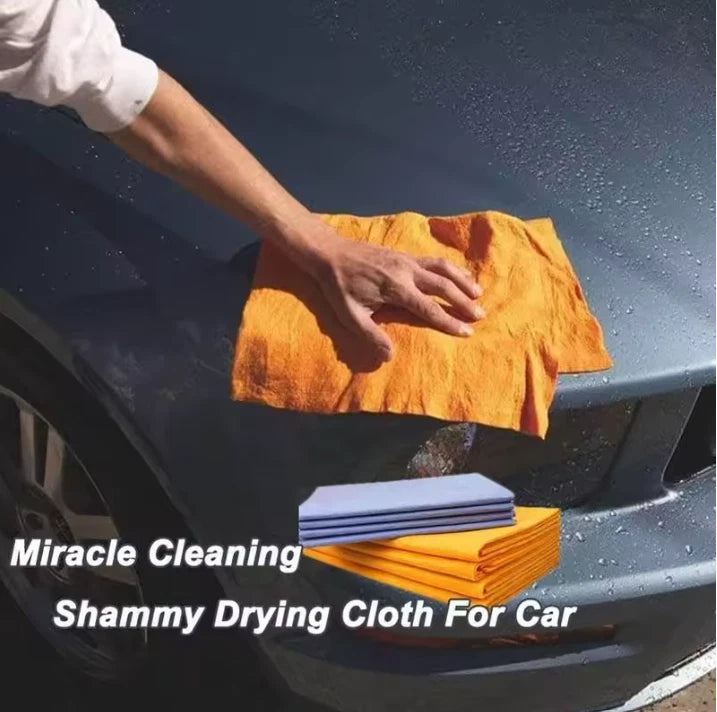8 Pcs Ultra-Absorbent Miracle Cleaning Shammy Multi-Purpose Rags Towels Cloth UK